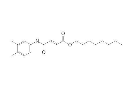 Fumaric acid, monoamide, N-(3,4-dimethylphenyl)-, octyl ester