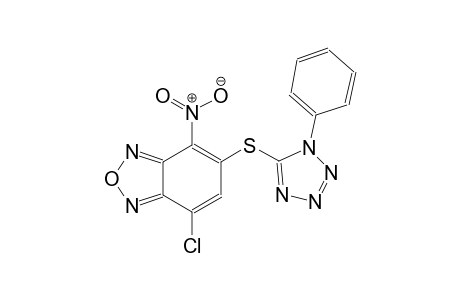 7-chloro-4-nitro-5-[(1-phenyl-1H-tetraazol-5-yl)sulfanyl]-2,1,3-benzoxadiazole