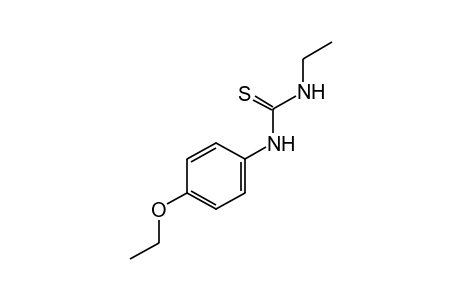 1-(p-ethoxyphenyl)-3-ethyl-2-thiourea