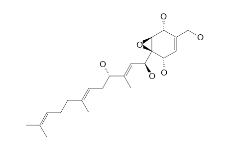 ARTHROBOTRISIN_B;(1-R',2-S',5-R',6-S')-1-((1-S',2-E',4-S',6-E')-1,4-DIHYDROXY-3,7,11-TRIMETHYLDODECA