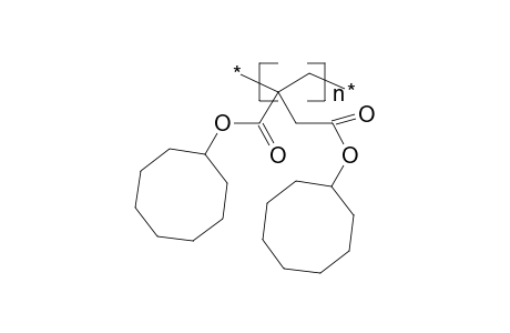 Poly(dicyclooctyl itaconate)