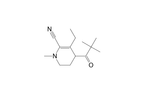 1-Methyl-2-cyano-3-ethyl-4-pivaloyl-2-piperideine