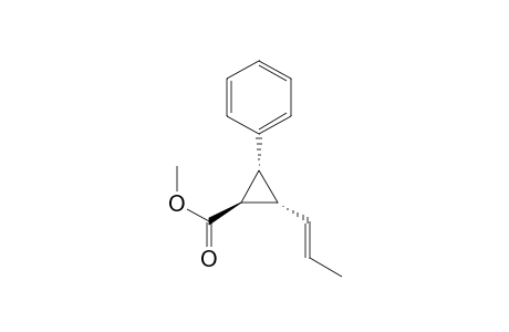 trans-2-Phenyl-trans-3-propenyl-1-(methoxycarbonyl)cyclopropane