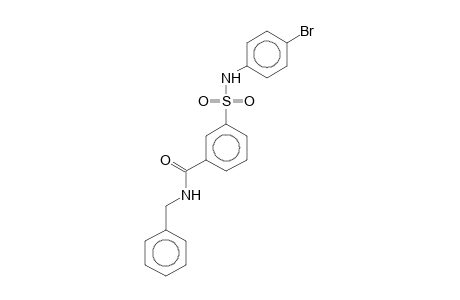 N-Benzyl-3-(4-bromoanilinosulfonyl)benzamide