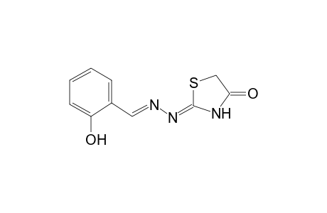 2-Hydroxybenzaldehyde [(2Z)-4-oxo-1,3-thiazolidin-2-ylidene]hydrazone