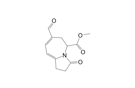 1H-Pyrrolo[1,2-a]azepine-5-carboxylic acid, 7-formyl-2,3,5,6-tetrahydro-3-oxo-, methyl ester