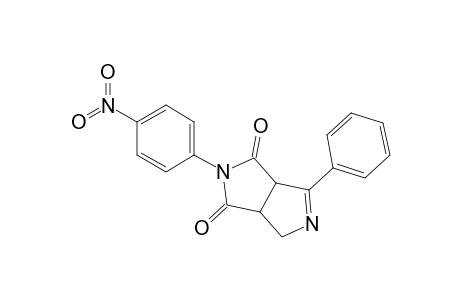 3A,4,6,6A-Tetrahydro-1-phenyl-5-(p-nitrophenyl)pyrrolo[3,4-C]pyrrol-4,6-dione