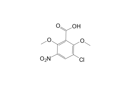 3-Chloro-2,6-dimethoxy-5-nitrobenzoic acid