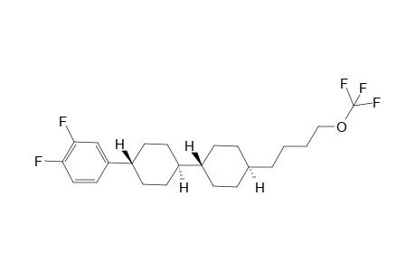 trans-1-[trans-4-(3,4-Difluorophenyl)cyclohexyl]-4-(4-trifluoromethoxybutyl)cyclohexane