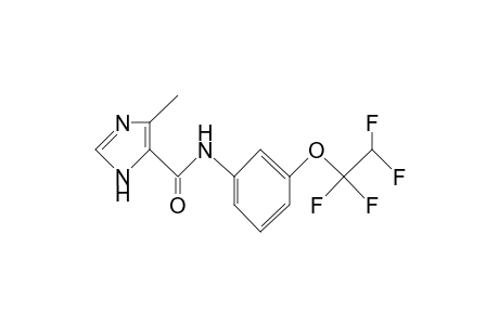 1H-Imidazole-4-carboxamide, 5-methyl-N-[3-(1,1,2,2-tetrafluoroethoxy)phenyl]-