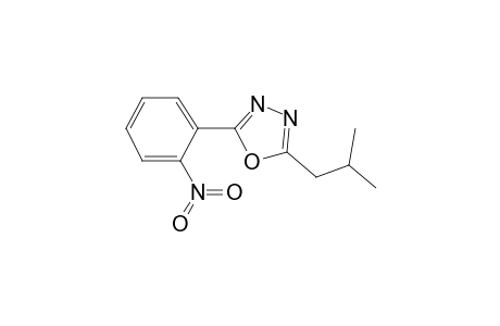 2-Isobutyl-5-(2-nitro-phenyl)-[1,3,4]oxadiazole