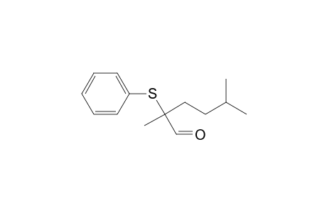 2,5-Dimethyl-2-(phenylthio)hexanal