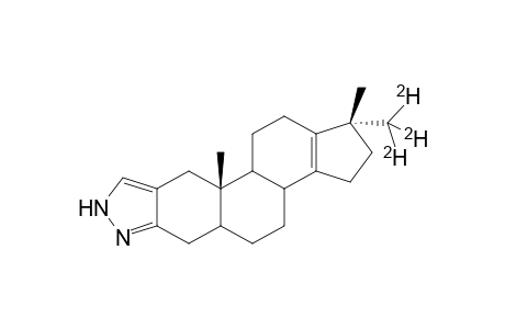 17-Desoxy-17-trideuteromethyl-18-nor-13,14-dehydro-stanozolol