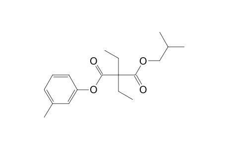 Diethylmalonic acid, isobutyl 3-methylphenyl ester