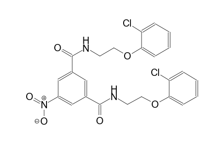 1,3-benzenedicarboxamide, N~1~,N~3~-bis[2-(2-chlorophenoxy)ethyl]-5-nitro-