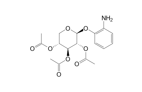 o-aminophenyl beta-D-xylopyranoside, triacetate