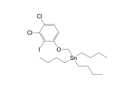 (3,4-Dichloro-2-iodophenoxymethyl)tributylstannane