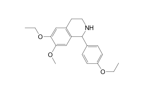 6-Ethoxy-1-(4-ethoxyphenyl)-7-methoxy-1,2,3,4-tetrahydroisoquinoline