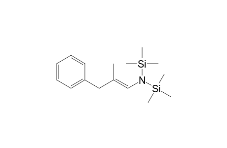 Silanamine, 1,1,1-trimethyl-N-(2-methyl-3-phenyl-1-propenyl)-N-(trimethylsilyl)-, (E)-