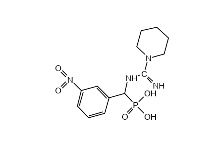 [m-nitro-alpha-[(1-piperidinoformimidoyl)amino]benzyl}phosphonic acid