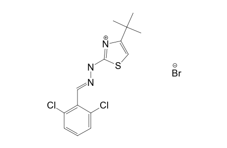 2,6-dichlorobenzaldehyde, (4-tert-butyl-2-thiazolyl)hydrazone, monohydrobromide