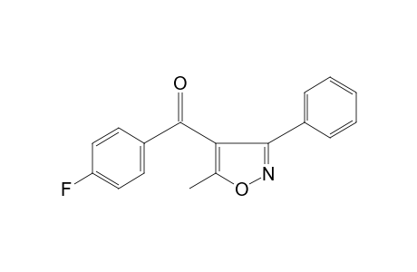 p-Fluorophenyl 5-methyl-3-phneyl-4-isoxazolyl ketone