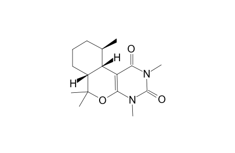 (6Asr,10SR,10ARS)-4,6,6A,7,8,9,10,10A-octahydro-2,4,6,6,10-pentamethyl-1H-[2]-benzopyrano-[3.4-D]-pyrimidine-1,3-(2H)-dione