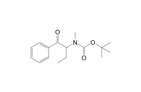 2-[N-(t-Butoxycarbonyl)-N-methylamino]-1-phenyl-1-butanone