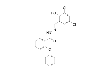 o-phenoxybenzoic acid, (3,5-dichlorosalicylidene)hydrazide