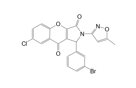 1-(3-bromophenyl)-7-chloro-2-(5-methyl-3-isoxazolyl)-1,2-dihydrochromeno[2,3-c]pyrrole-3,9-dione