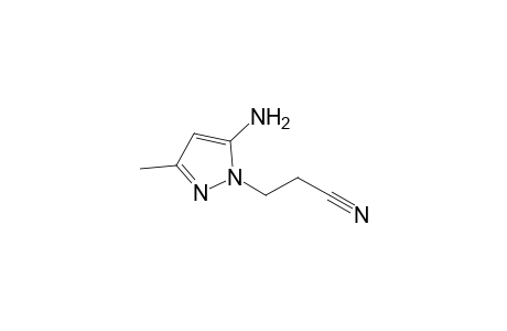 3-(5-AMINO-3-METHYLPYRAZOL-1-YL)-PROPIONITRILE;5-AMINO-1-(2-CYANOETHYL)-3-METHYLPYRAZOLE