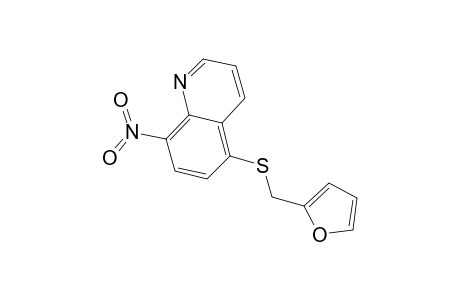 5-(Furan-2-ylmethylsulfanyl)-8-nitro-quinoline