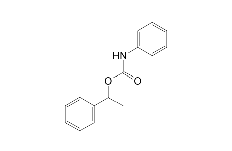 carbanilic acid, alpha-methylbenzyl ester