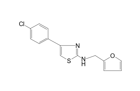 4-(p-chlorophenyl)-2-(furfurylamino)thiazole