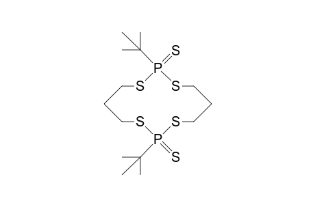 2,8-ditert-butyl-2,8-disulfanylidene-1,3,7,9-tetrathia-2$l^{5},8$l^{5}-diphosphacyclododecane