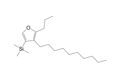 3-Decyl-4-trimethylsilyl-2-propylfuran