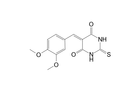 2-thio-5-veratrylidenebarbituric acid