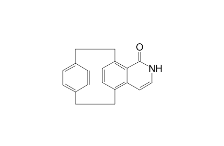 (rac)/(SP)-[2]Paracyclo[2](5,8)isoquinolinophan-1(2H)-one