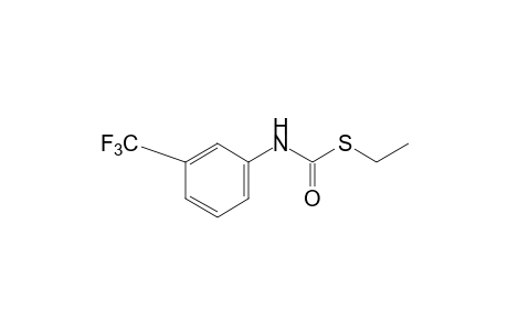 m-(Trifluoromethyl)thiocarbanilic acid, 3-ethyl ester