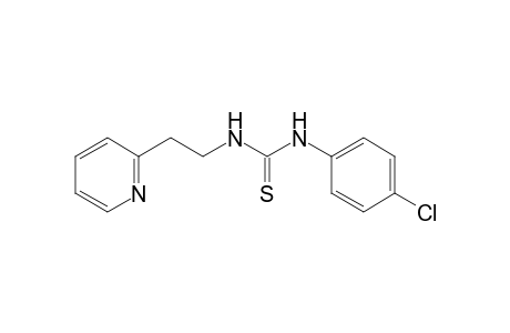 1-(p-chlorophenyl)-3-[2-(2-pyridyl)ethyl]-2-thiourea