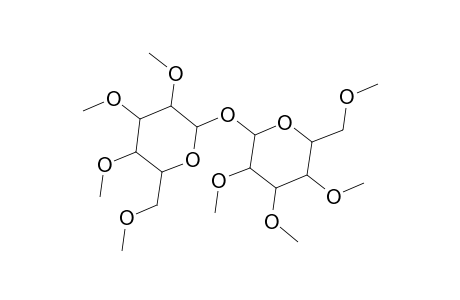 .alpha.-D-Glucopyranoside, 2,3,4,6-tetra-O-methyl-.alpha.-D-glucopyranosyl 2,3,4,6-tetra-O-methyl-