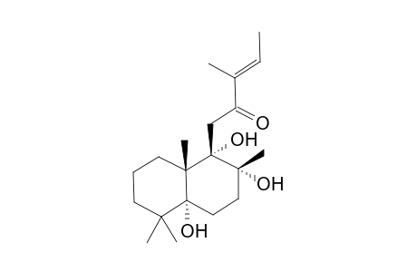 5.alpha.,8.alpha.,9.alpha.-Trihydroxy-13E-labden-12-one