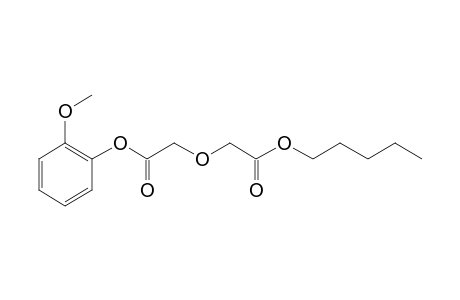 Diglycolic acid, 2-methoxyphenyl pentyl ester