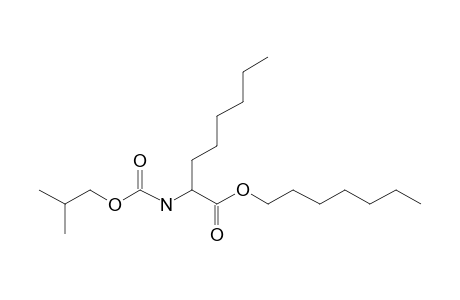 2-Aminocaprylic acid, N-isobutoxycarbonyl-, heptyl ester