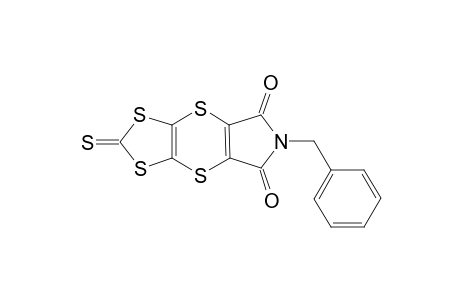 6-Benzyl-2-thioxo-6H-[1,3]dithiolo[4',5':5,6]dithino[2,3-c][1,4]pyrrole-5,7-dione