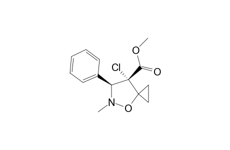 Methyl (6S,7S)-7-chloro-5-methyl-6-phenyl-4-oxa-5-azaspiro[2.4]heptane-7-carboxylate