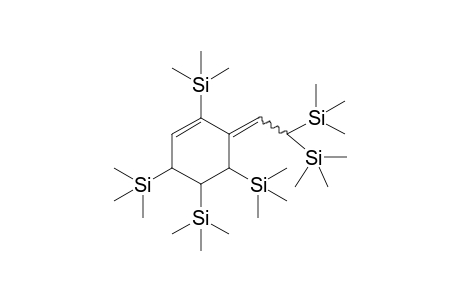 6-[2,2-bis(Trimethylsilyl)ethylidene]-1,3,4,5-tetrakis(trimethylsilyl)cyclohexene