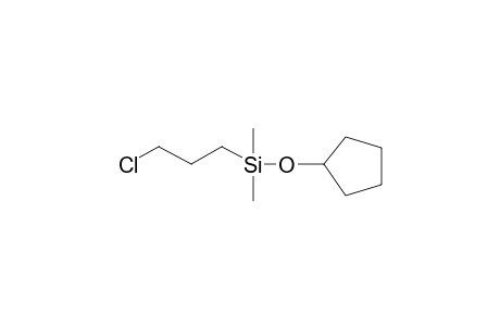 (3-Chloropropyl)(cyclopentyloxy)dimethylsilane