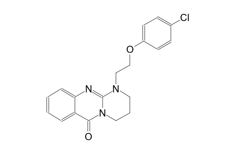 6H-pyrimido[2,1-b]quinazolin-6-one, 1-[2-(4-chlorophenoxy)ethyl]-1,2,3,4-tetrahydro-