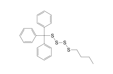 BUTYL-(TRIPHENYLMETHYL)-TETRASULFANE